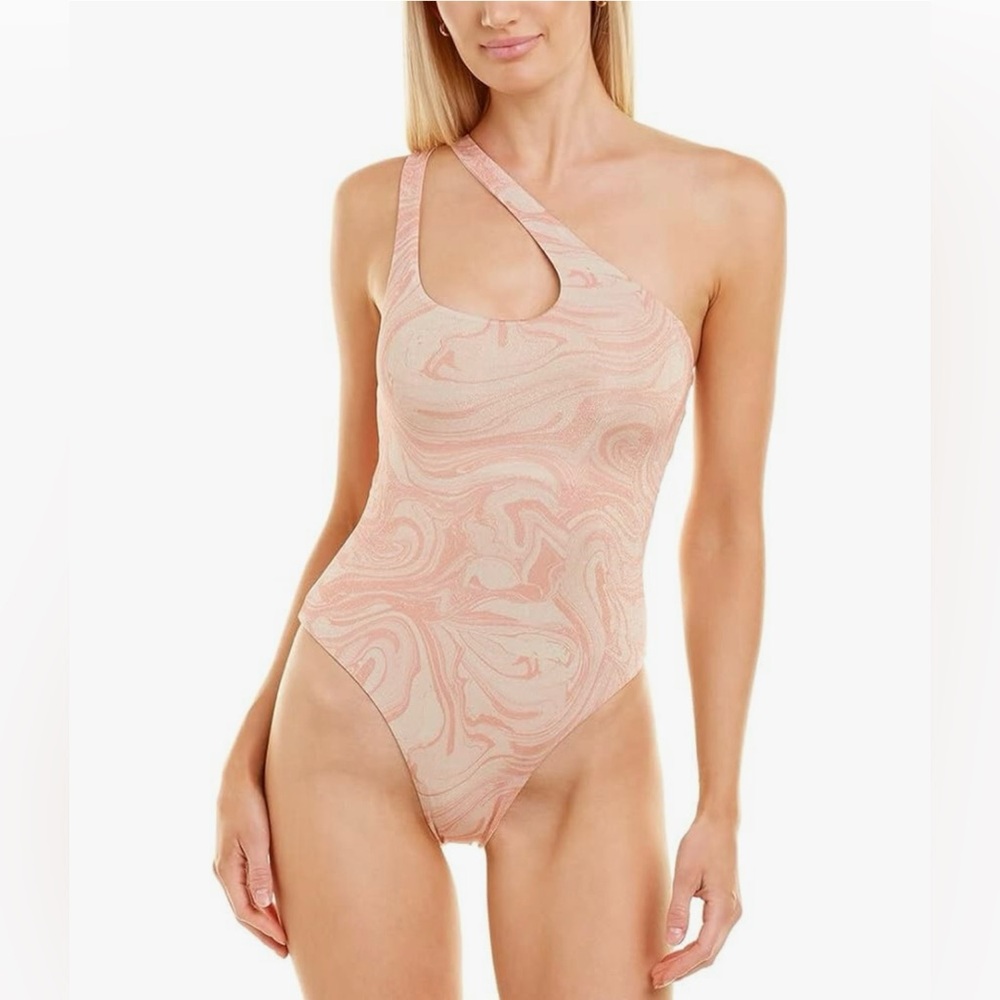 L*Space Phoebe Printed‎ Classic One-Piece Swimsuit in All Swirled Up
Size 12
